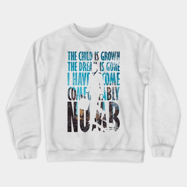 Comfortably Numb Crewneck Sweatshirt by TKsuited